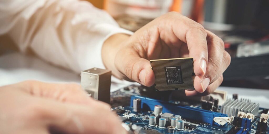 Trocando o processador